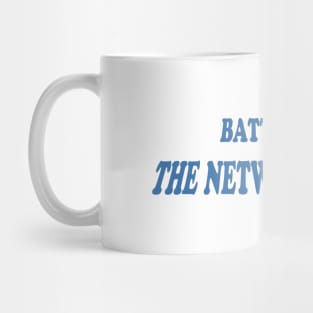 Battle of the Network Shows Logo Blue Mug